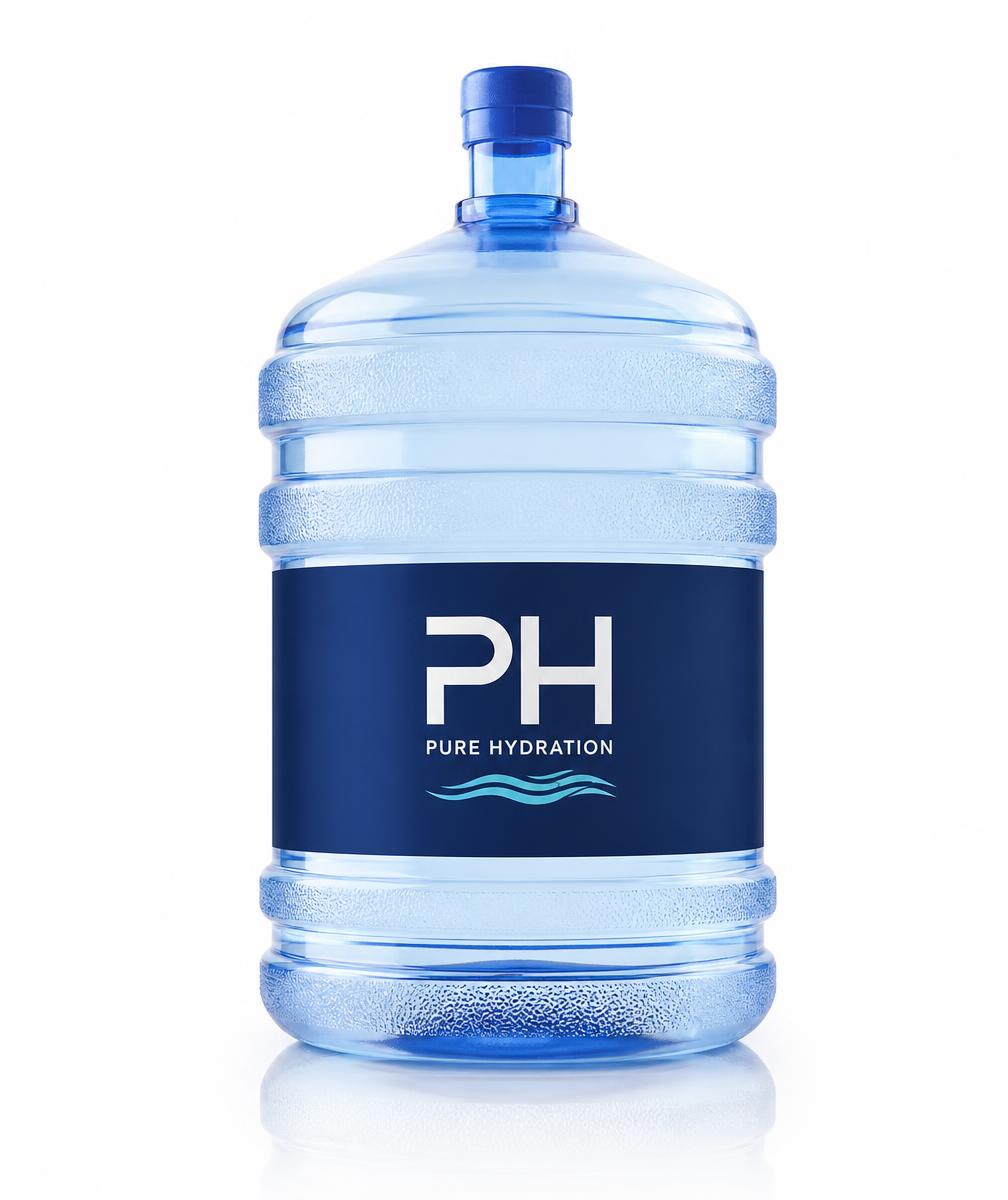 20 Liter Jar — PH Pure Hydration packaged drinking water